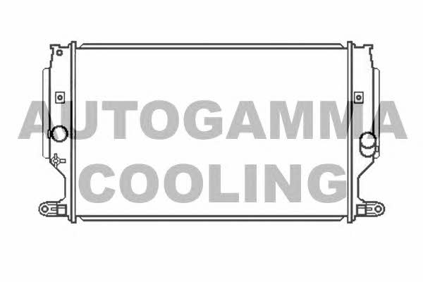Autogamma 105529 Radiator, engine cooling 105529