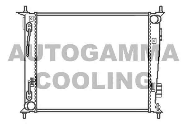 Autogamma 105533 Radiator, engine cooling 105533