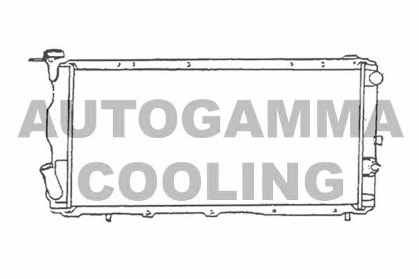 Autogamma 105567 Radiator, engine cooling 105567