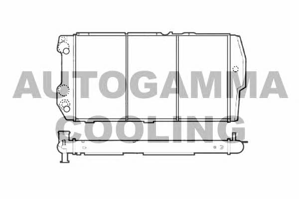Autogamma 105571 Radiator, engine cooling 105571