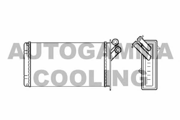 Autogamma 103117 Heat exchanger, interior heating 103117