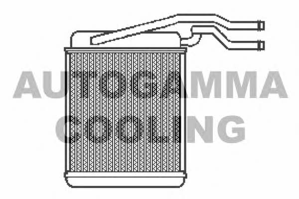 Autogamma 103133 Heat exchanger, interior heating 103133