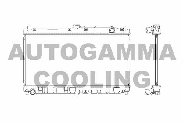 Autogamma 103152 Radiator, engine cooling 103152