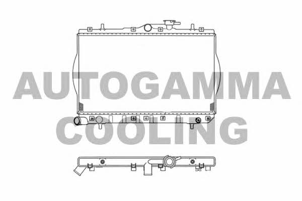Autogamma 103212 Radiator, engine cooling 103212