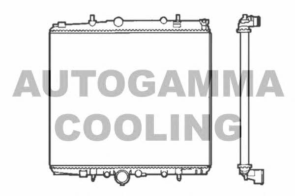 Autogamma 103222 Radiator, engine cooling 103222
