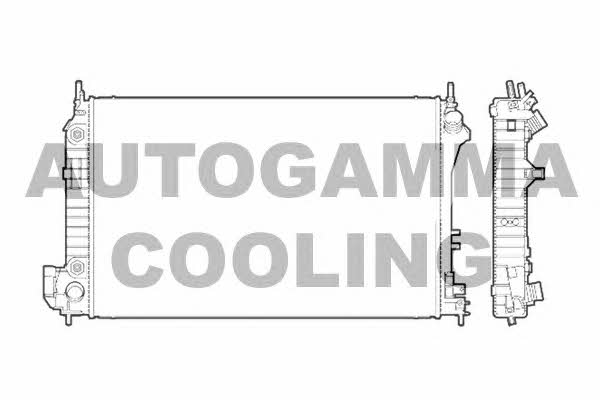 Autogamma 103238 Radiator, engine cooling 103238