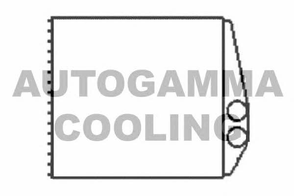 Autogamma 103240 Heat exchanger, interior heating 103240