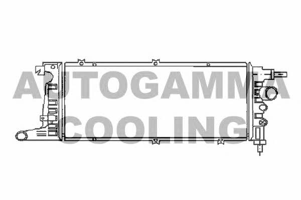 Autogamma 103259 Radiator, engine cooling 103259