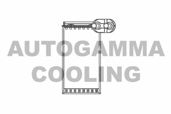 Autogamma 103329 Heat exchanger, interior heating 103329