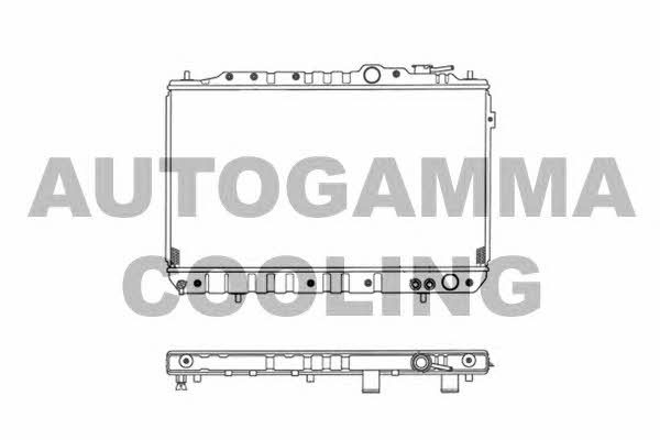 Autogamma 103330 Radiator, engine cooling 103330