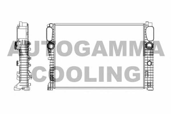 Autogamma 103338 Radiator, engine cooling 103338