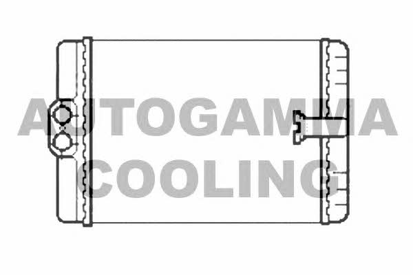 Autogamma 103340 Heat exchanger, interior heating 103340
