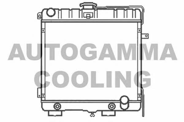 Autogamma 103341 Radiator, engine cooling 103341