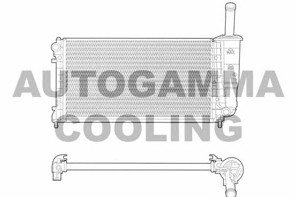 Autogamma 103359 Radiator, engine cooling 103359