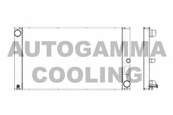 Autogamma 103390 Radiator, engine cooling 103390