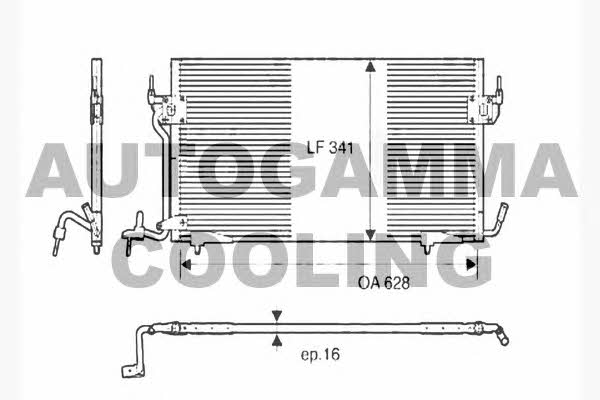 Autogamma 104587 Cooler Module 104587