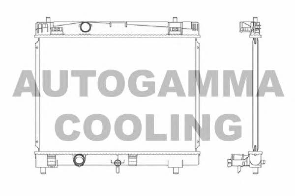 Autogamma 104622 Radiator, engine cooling 104622