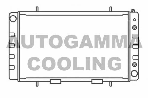 Autogamma 104661 Radiator, engine cooling 104661
