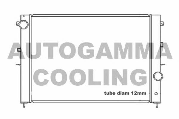 Autogamma 104664 Radiator, engine cooling 104664