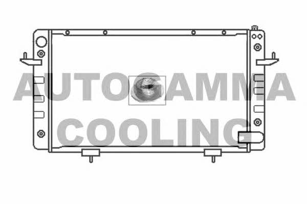 Autogamma 104665 Radiator, engine cooling 104665