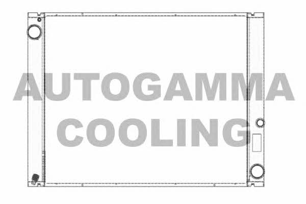 Autogamma 104667 Radiator, engine cooling 104667