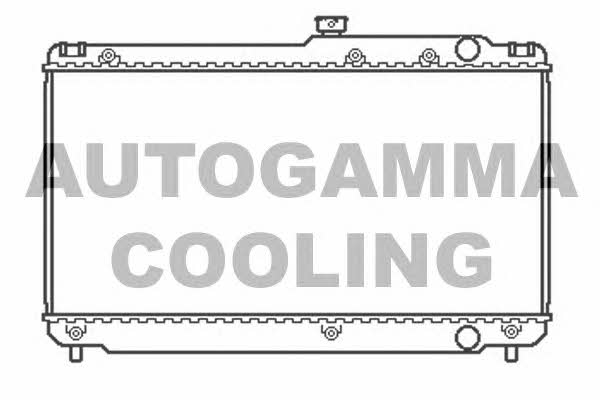 Autogamma 104669 Radiator, engine cooling 104669
