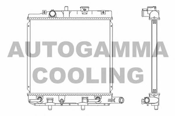 Autogamma 104677 Radiator, engine cooling 104677