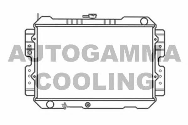 Autogamma 104681 Radiator, engine cooling 104681