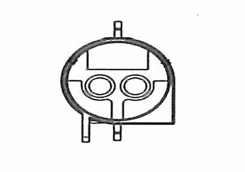 Autogamma GA201481 Hub, engine cooling fan wheel GA201481