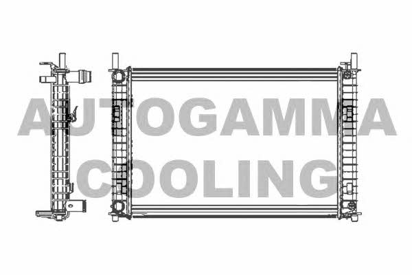 Autogamma 103420 Radiator, engine cooling 103420