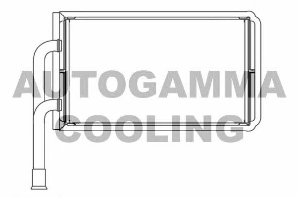 Autogamma 103431 Heat exchanger, interior heating 103431