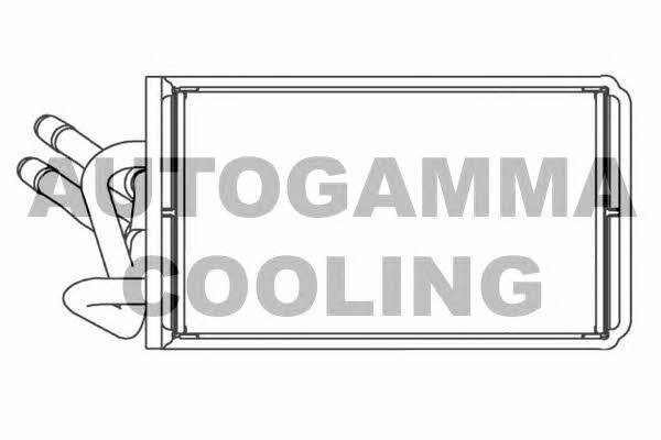 Autogamma 103432 Heat exchanger, interior heating 103432