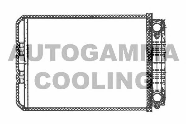 Autogamma 103455 Heat exchanger, interior heating 103455