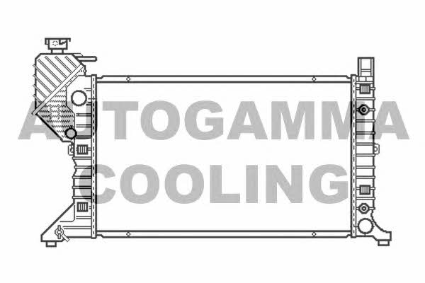 Autogamma 103474 Radiator, engine cooling 103474