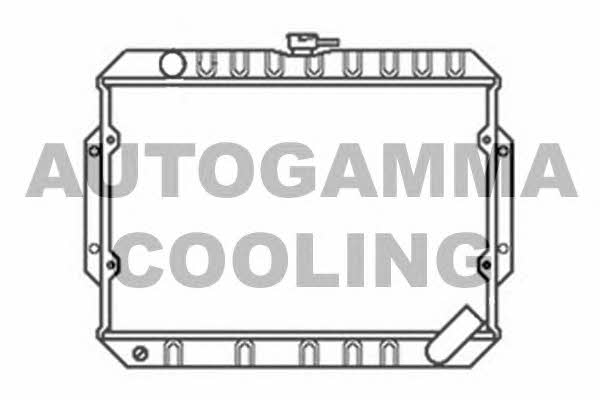 Autogamma 103481 Radiator, engine cooling 103481
