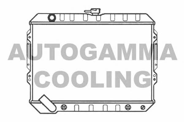 Autogamma 103486 Radiator, engine cooling 103486