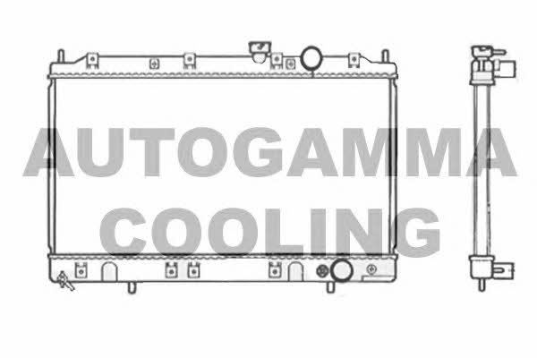 Autogamma 103494 Radiator, engine cooling 103494