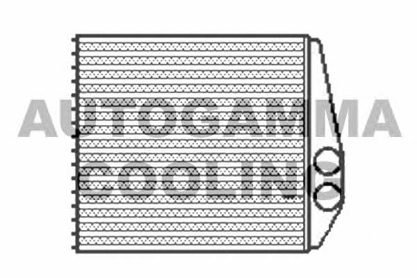 Autogamma 103509 Heat exchanger, interior heating 103509