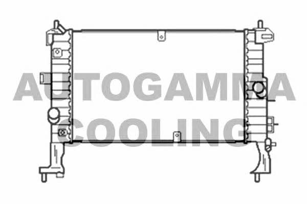 Autogamma 103520 Radiator, engine cooling 103520