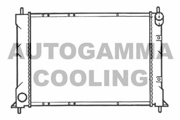 Autogamma 103550 Radiator, engine cooling 103550
