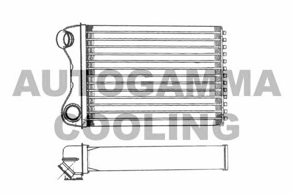 Autogamma 103635 Heat exchanger, interior heating 103635