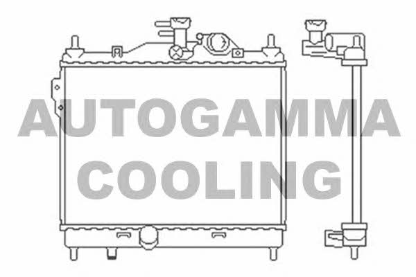 Autogamma 103668 Radiator, engine cooling 103668