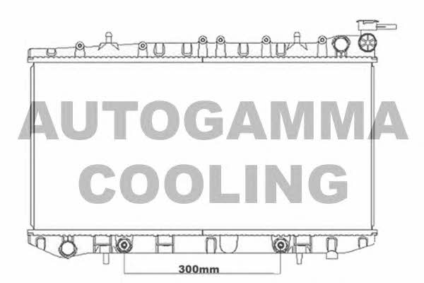 Autogamma 105653 Radiator, engine cooling 105653