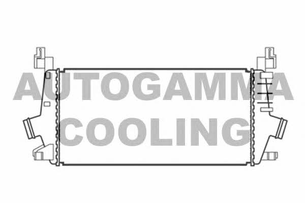 Autogamma 105666 Intercooler, charger 105666