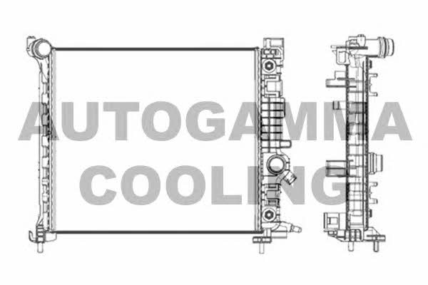 Autogamma 105683 Radiator, engine cooling 105683