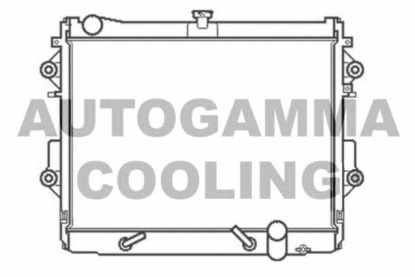 Autogamma 105699 Radiator, engine cooling 105699