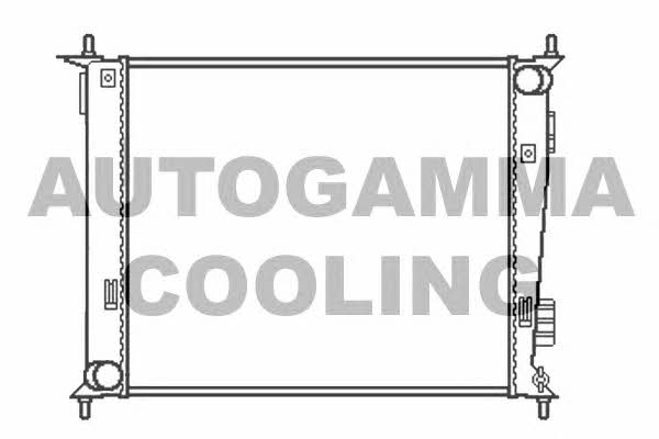 Autogamma 105736 Radiator, engine cooling 105736
