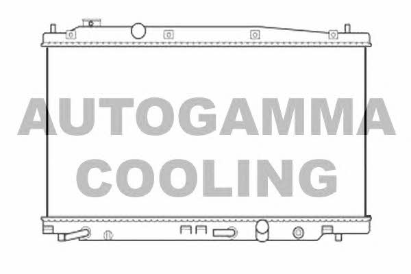 Autogamma 105738 Radiator, engine cooling 105738