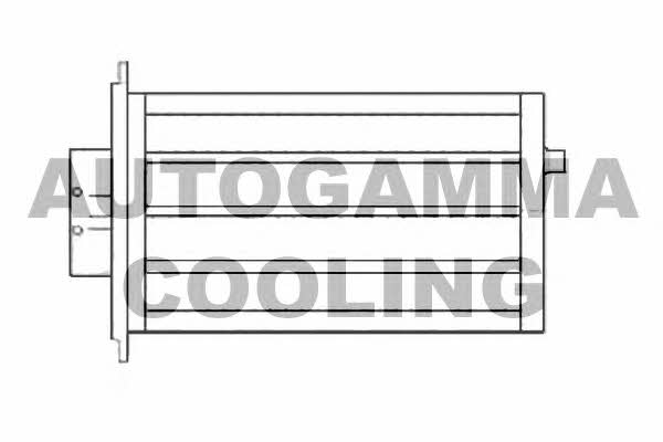 Autogamma 105744 Heat exchanger, interior heating 105744