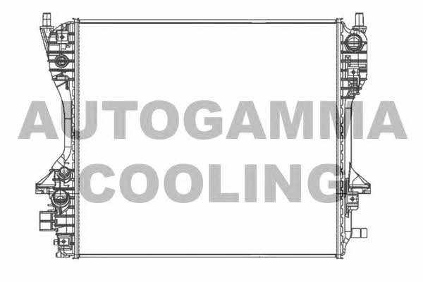 Autogamma 105753 Radiator, engine cooling 105753